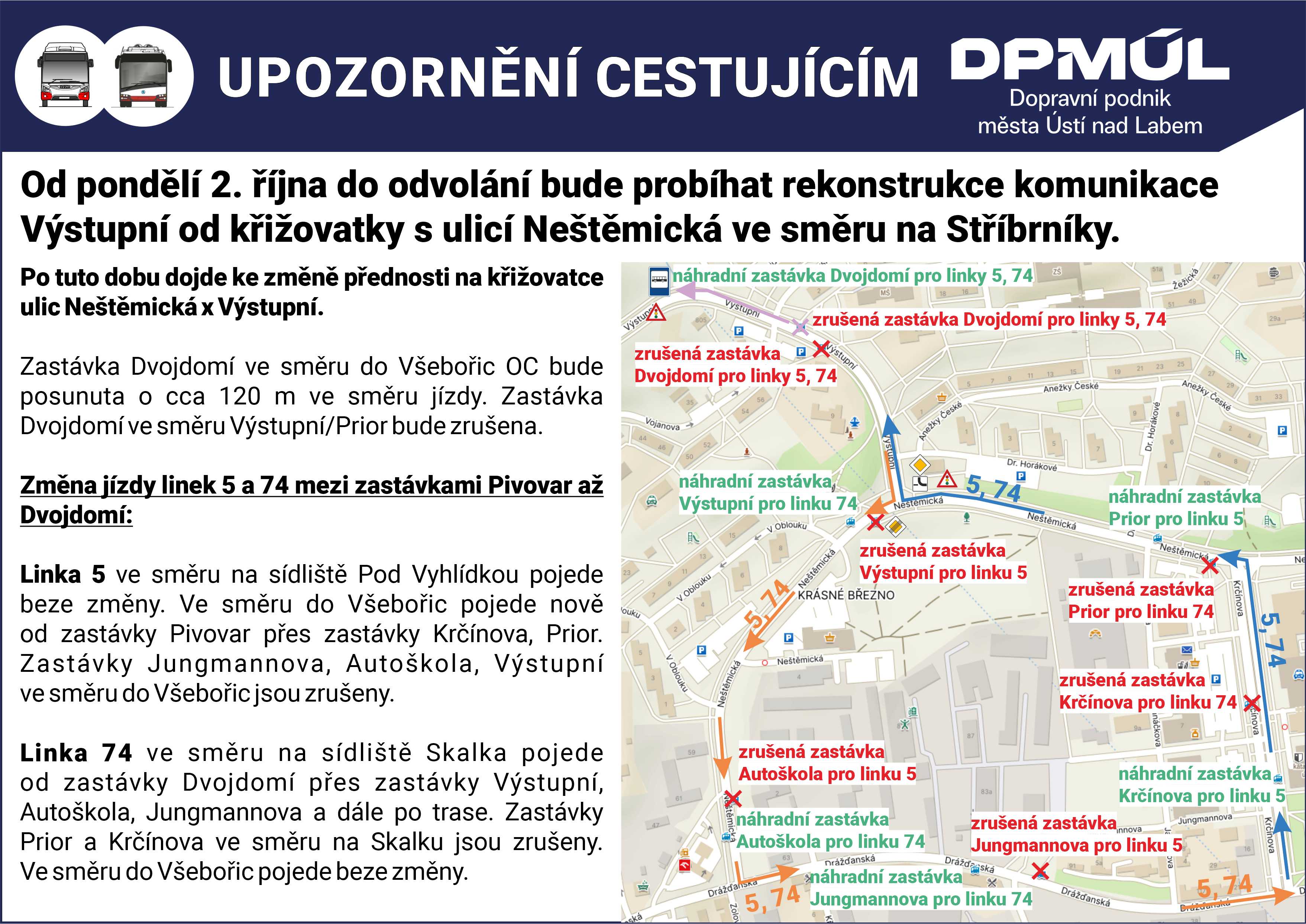 Rekonstrukce Komunikace V Stupn Od Aktu Ln Z Dopravy