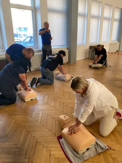 Školení první pomoci