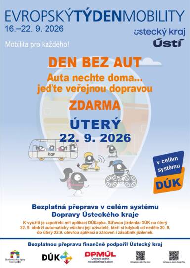 Úterý 22. 9. 2026 – Den bez aut